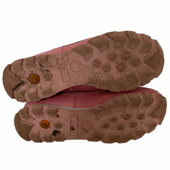 Timberland Barbie Pink Nubuck Ankle boots Leather shoes 8 - Picture 6 of 12